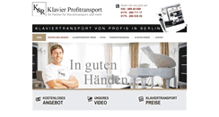 Desktop Screenshot of klavier-profitransport.de